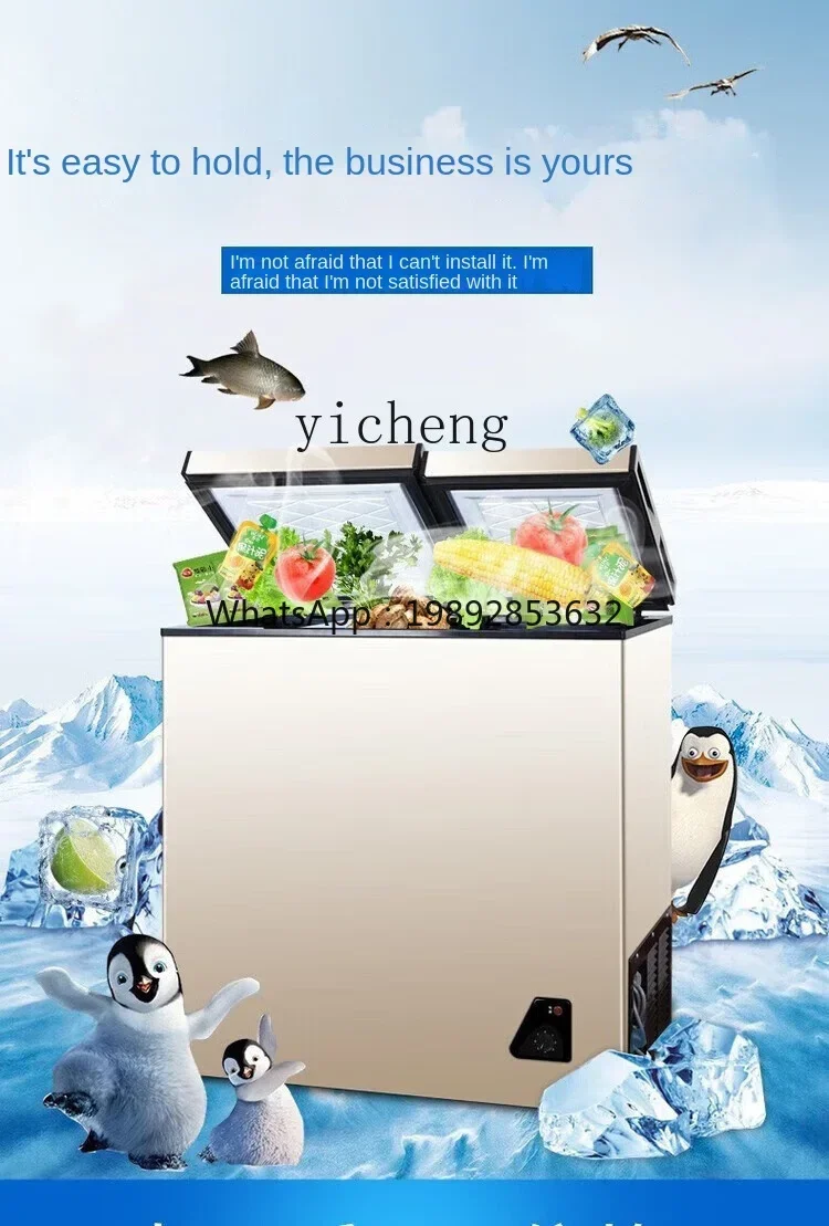Food Storage Frozen - 家庭用小型省エネ霜取り不要冷凍冷蔵庫（食品保存用）