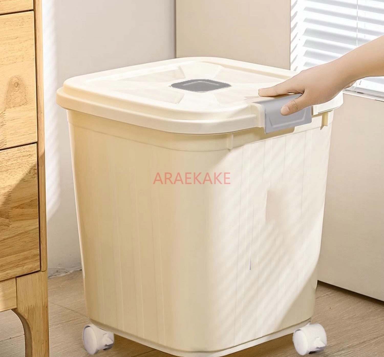 Food Storage Freeze Dried - キャットフード収納バケツ、ドッグフードシールバケツ、ペット防湿収納バケツ、スナック凍結乾燥食品収納、家庭