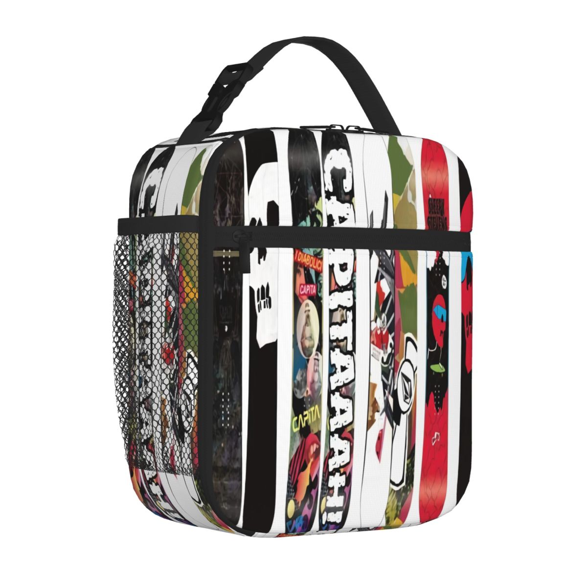 Food Storage Brands - ホットセール スノーボードブランド パッチワーク オフィスランチバッグ ボート旅行用 食品保存バッグ