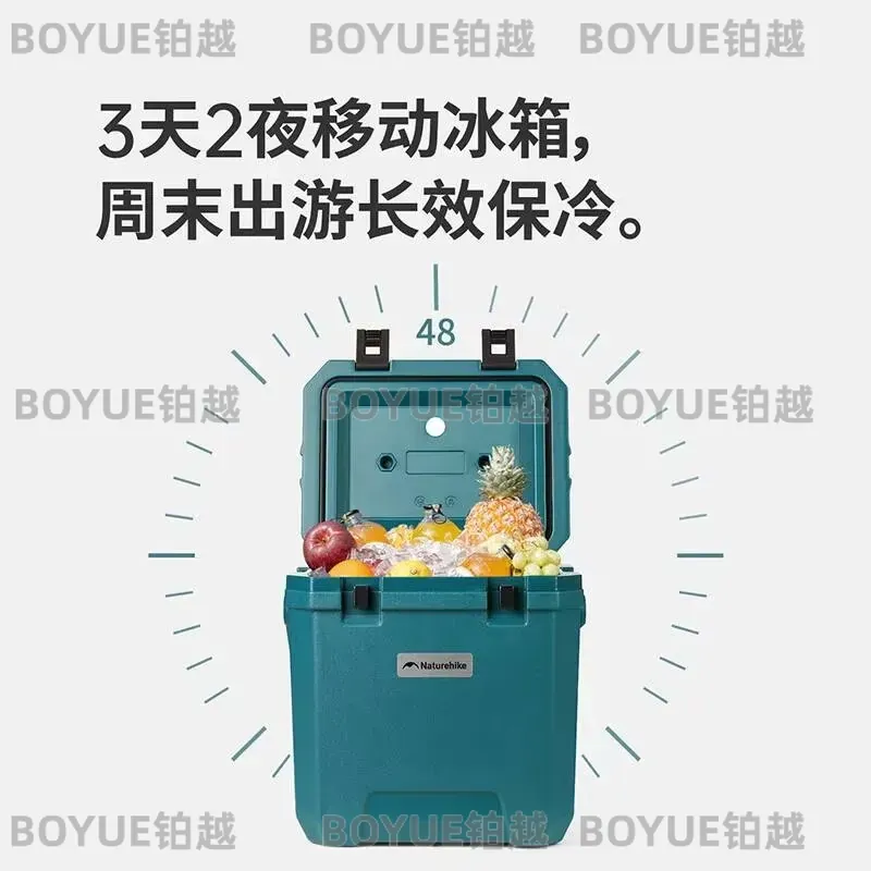 Food Storage To Keep Warm - ポータブル断熱クーラーバッグ アウトドア キャンプ ピクニック 保温アイスバケツ 車旅行用食品収納ボックス