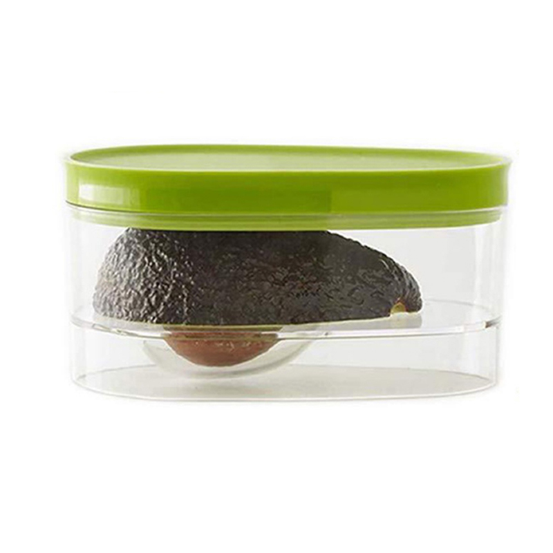 Food Storage Jars Plastic - アボカド食品保存ボックス省スペースプラスチックフルーツコンテナ家庭用ツールキッチンクリスパー野菜オーガナイザーバッグ