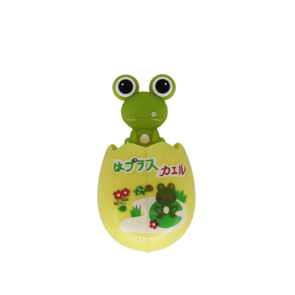 Egg Storage Holder - プラスチック動物卵型歯ブラシホルダーダブル吸盤漫画動物子供歯ブラシホルダー抗菌