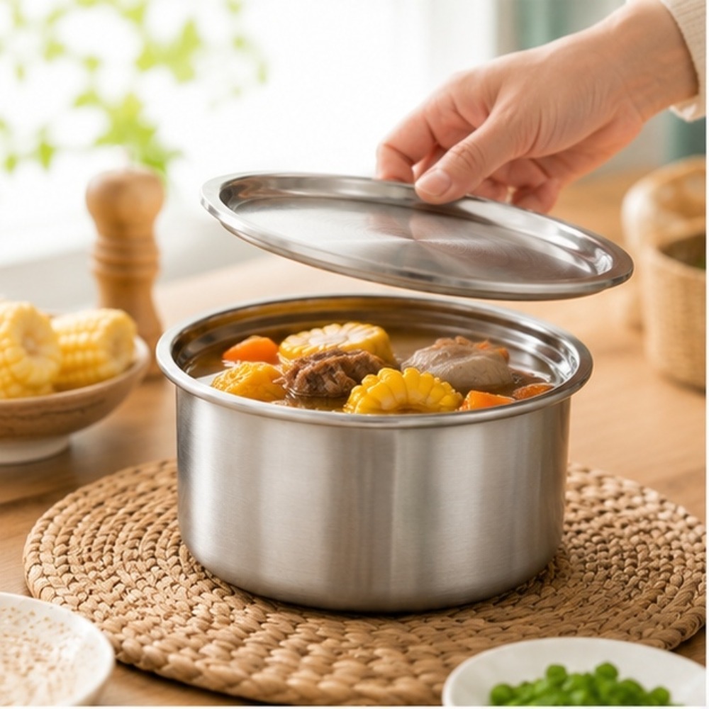 Food Storage Containers With Lids - 304ステンレス鋼製蓋付きラメキン、蒸し卵、ベビーフードボウル、プリン、デザート、エアフライヤー、ベーキング、食事準備、保存容器、RV用