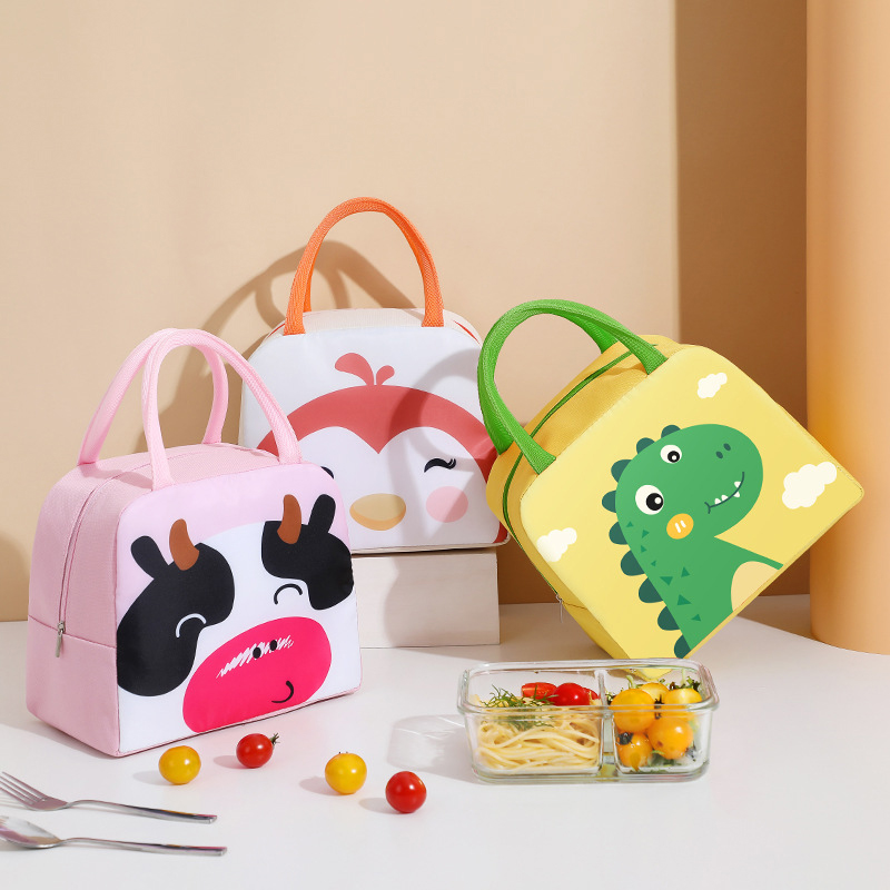 Food Storage Aluminum - 子供のための等温ランチバッグ,屋内と屋外のハンドバッグ,ピクニック,食品の保管,新しいコレクション