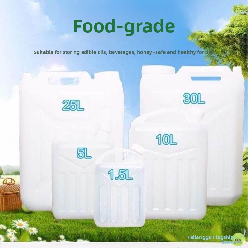Food Storage Brands - 食品グレードペットプラスチックオイルボトル10kg容量キッチン収納容器食用油ジャグブルーバレーブランド