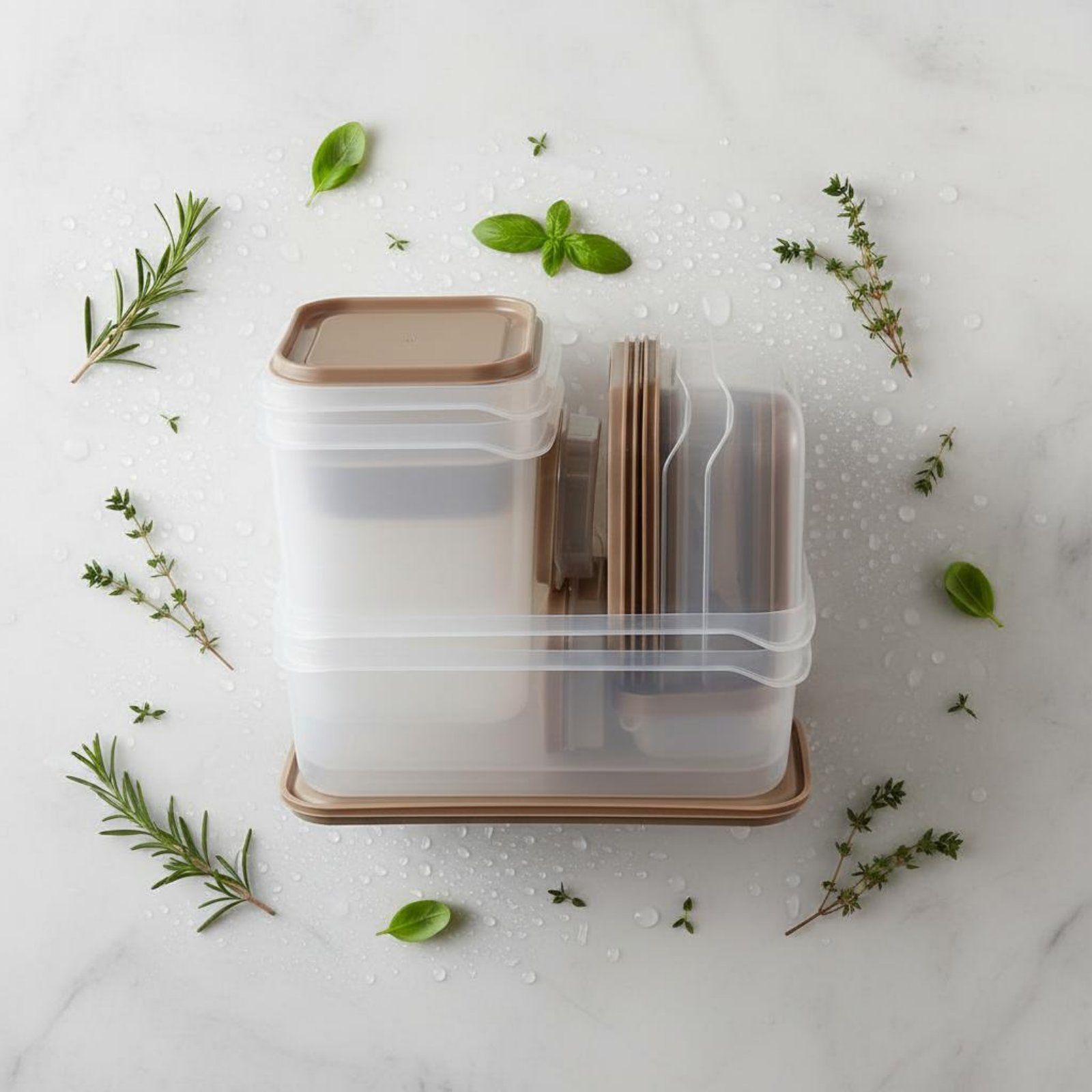 17個入り冷蔵庫収納ボックスセット、漏れ防止プラスチック食品 - Food Storage Containers With Lids のレビューと価格