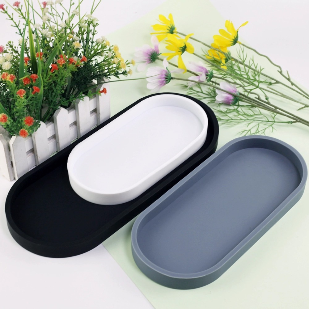 1個入りバスルーム用シリコントレイ、長方形の食器用洗剤とスポ - Food Storage Organiser のレビューと価格
