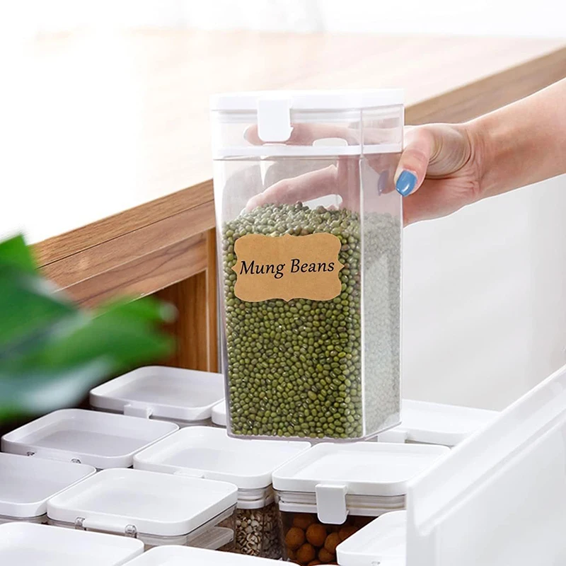 自己粘着ラベル スパイス瓶ステッカー キッチンラベル 特殊装 - Food Storage Labels のレビューと価格