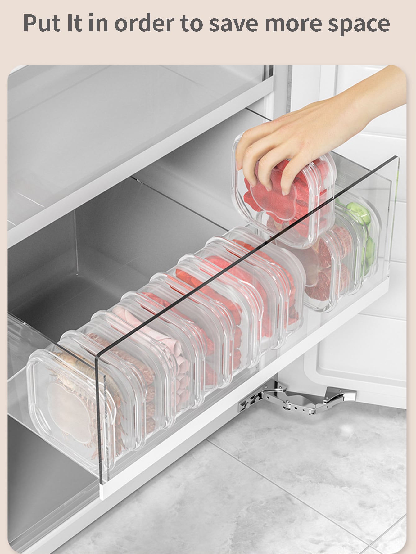 冷蔵庫食品包装ボックス、食品グレードの冷蔵庫、冷凍肉収納ボッ - Food Storage Frozen のレビューと価格