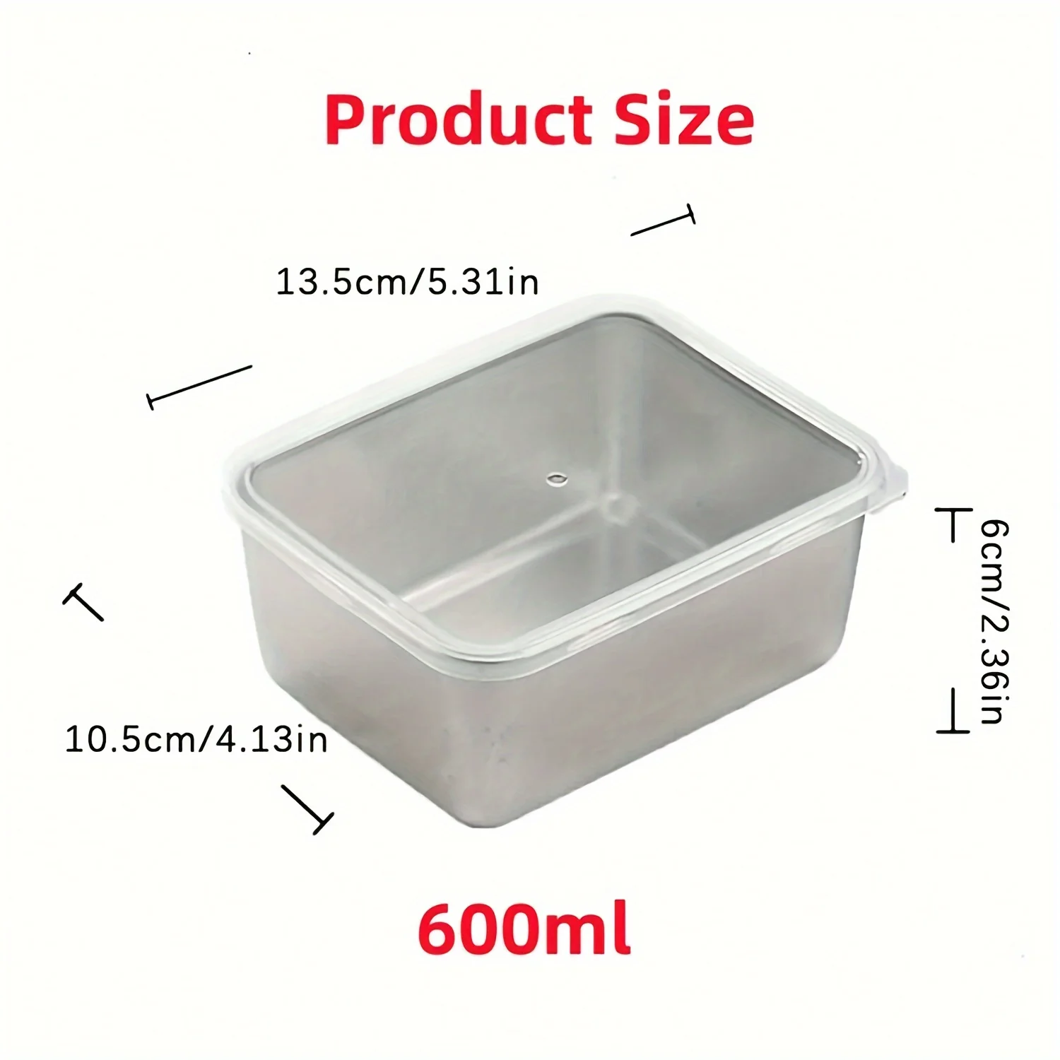 ステンレス製食品保存容器セット（蓋付き）-漏れ防止、積み重ね - Food Storage Aluminum のレビューと価格