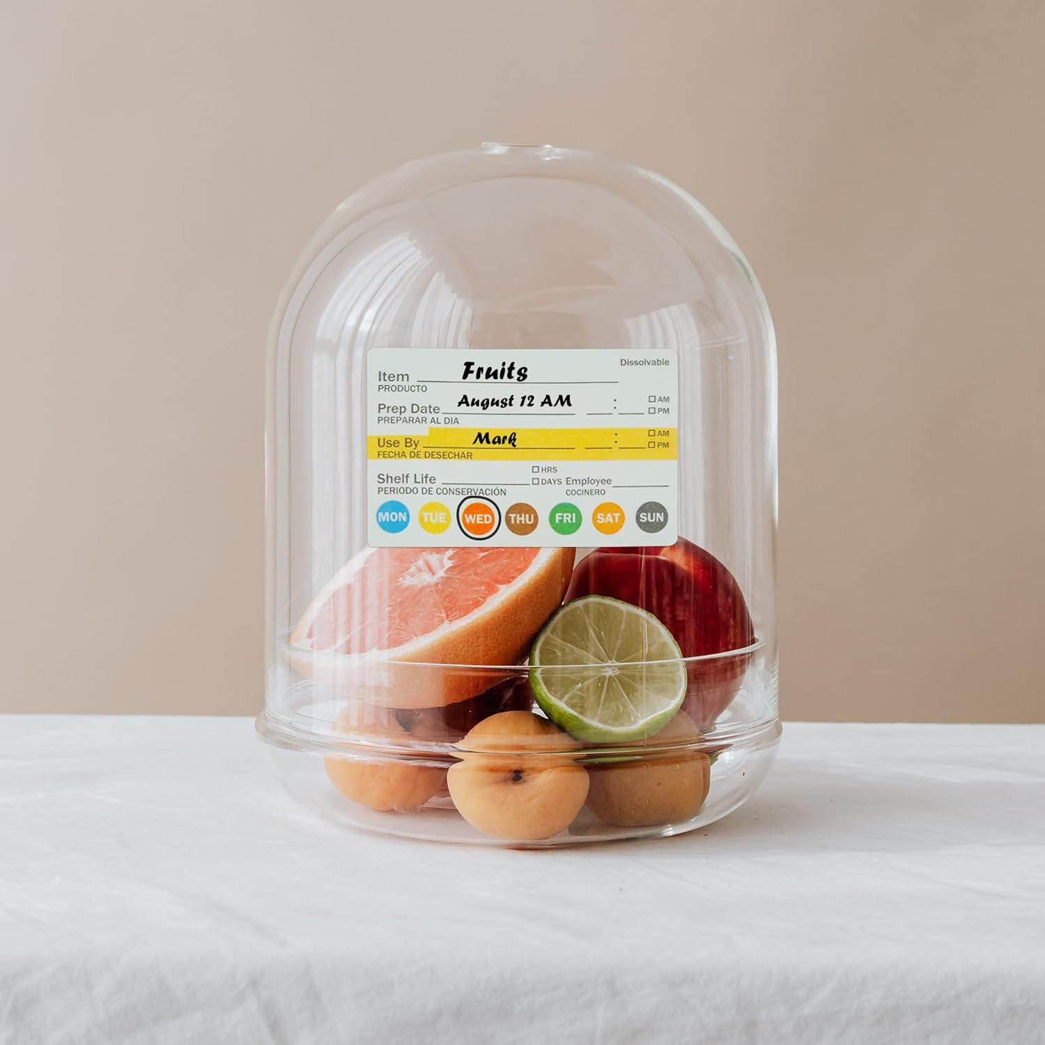 250 個/ロール食品日付ラベル防水食品準備ステッカーキッチ - Food Storage Labels のレビューと価格