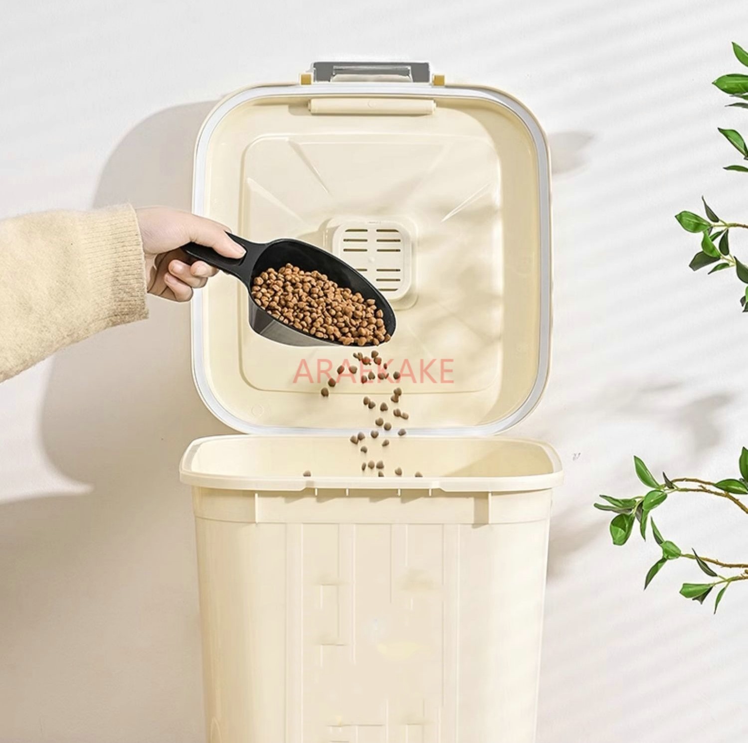 キャットフード収納バケツ、ドッグフードシールバケツ、ペット防 - Food Storage Freeze Dried のレビューと価格