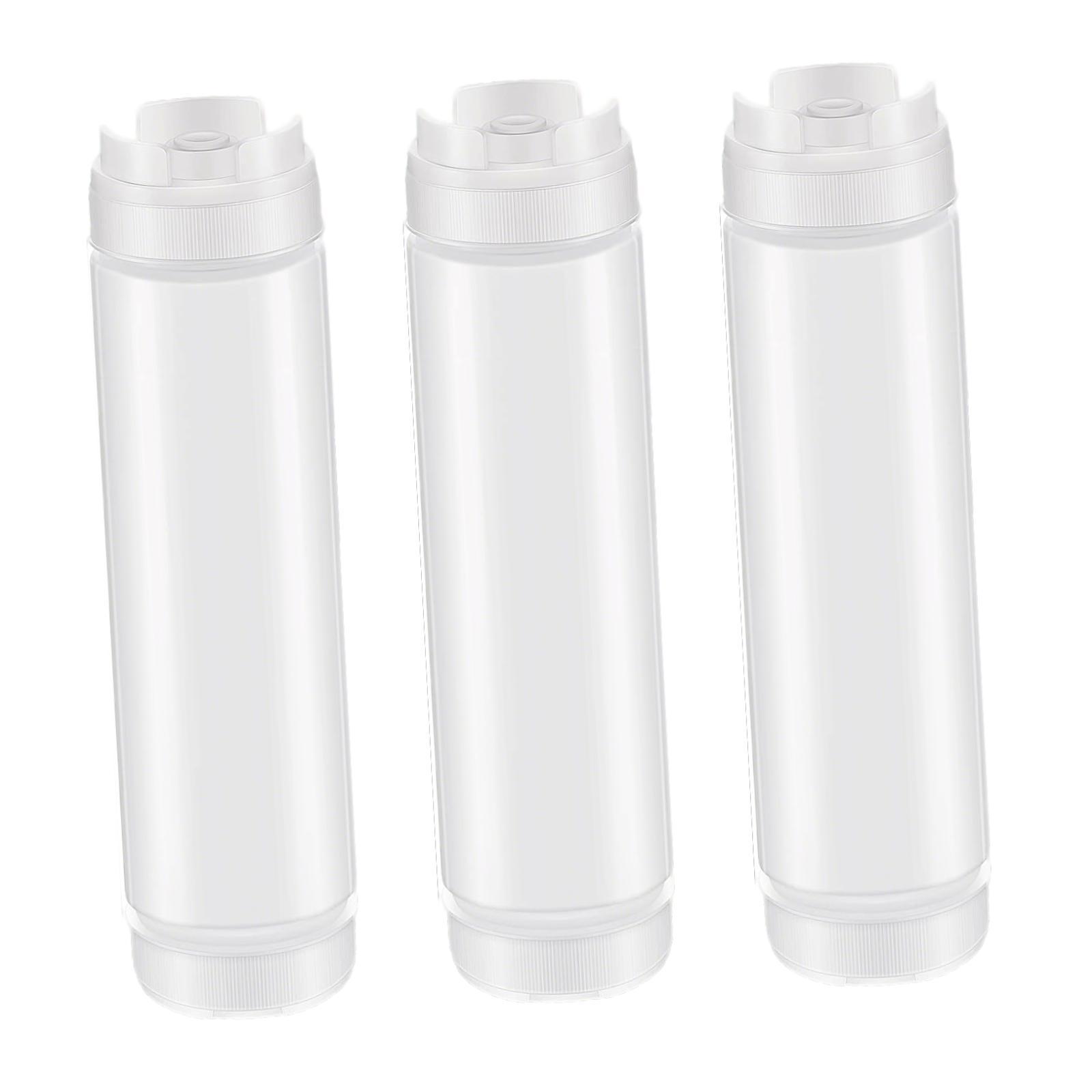 3個入り調味料スクイーズボトル、空のシロップ・ドレッシングボ - Salad Dressing Bottle のレビューと価格