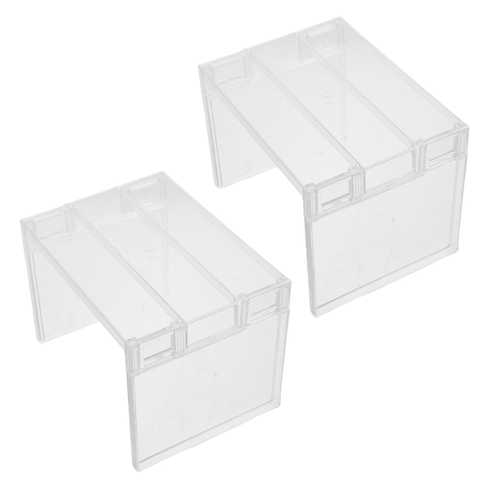 2個入り冷蔵庫オーガナイザーシェルフ、透明収納ラック、冷凍庫 - Food Storage In Cabinets のレビューと価格
