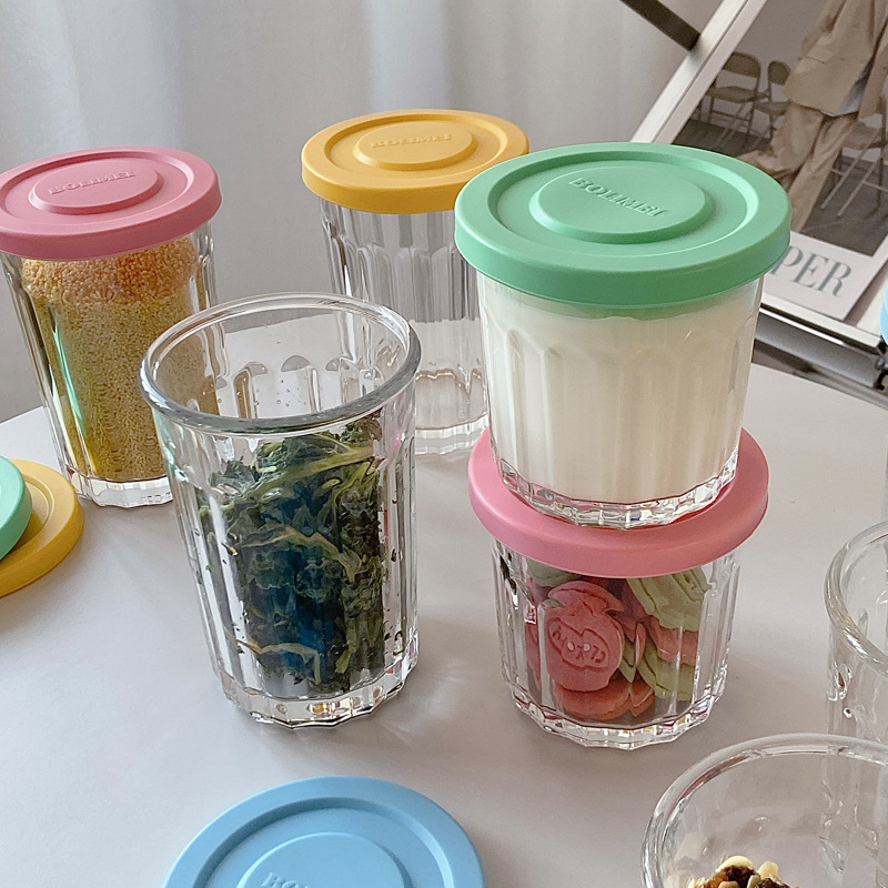 密閉されたガラス色の密封された収納ボックス,スナック,タンク - Food Storage Jar Glass のレビューと価格