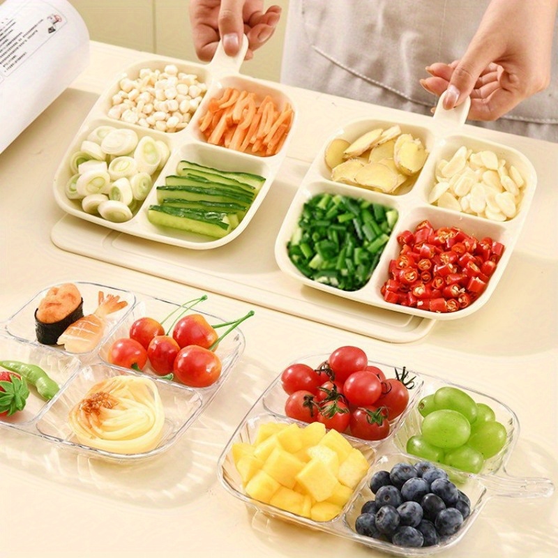 1PC 4グリッド冷蔵庫大容量収納ボックス冷凍肉コンパートメ - Food Storage Frozen のレビューと価格