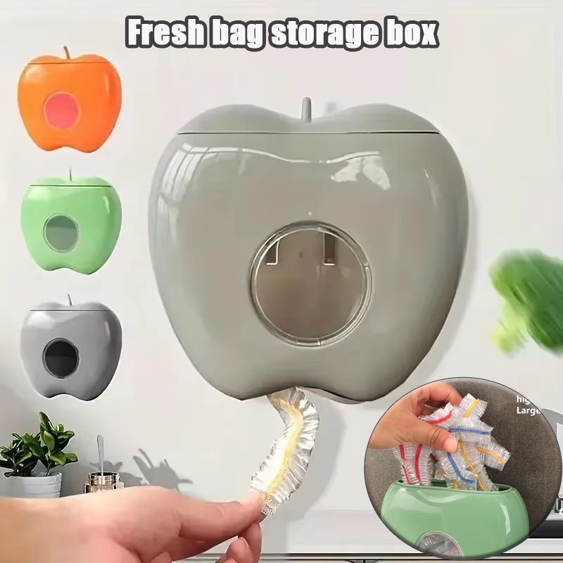 1PC ディスペンサー収納ボックス 食品保存袋用 防塵プルア - Food Storage In Cabinets のレビューと価格
