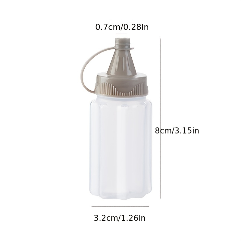 2 個ミニソーススクイーズボトルプラスチック調味料ボックスジ - Salad Dressing Bottle のレビューと価格