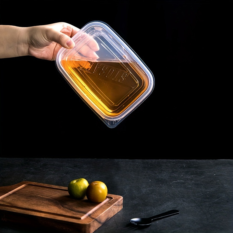 透明な積み重ね可能なプラスチック製食品保存容器6個セット、青 - Food Storage Jars Plastic のレビューと価格