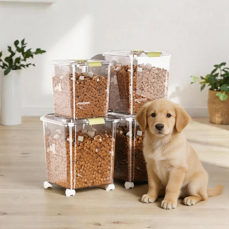 ペットフード保存容器 密閉型ドライフードコンテナ 防湿スナッ - Food Storage Freeze Dried のレビューと価格