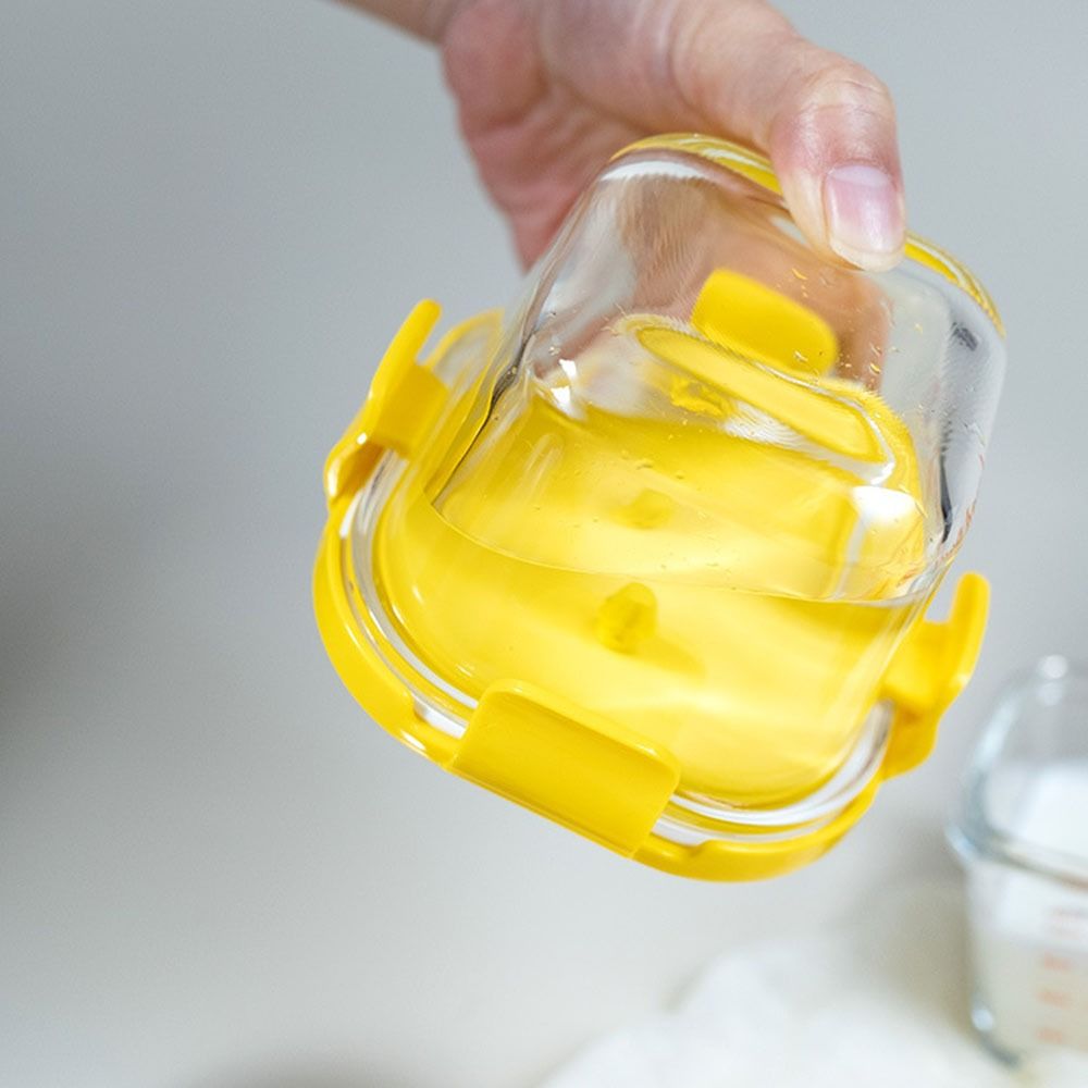 シンプルな170ml食品保存容器、冷凍ガラス製ベビーフードカ - Food Storage Frozen のレビューと価格