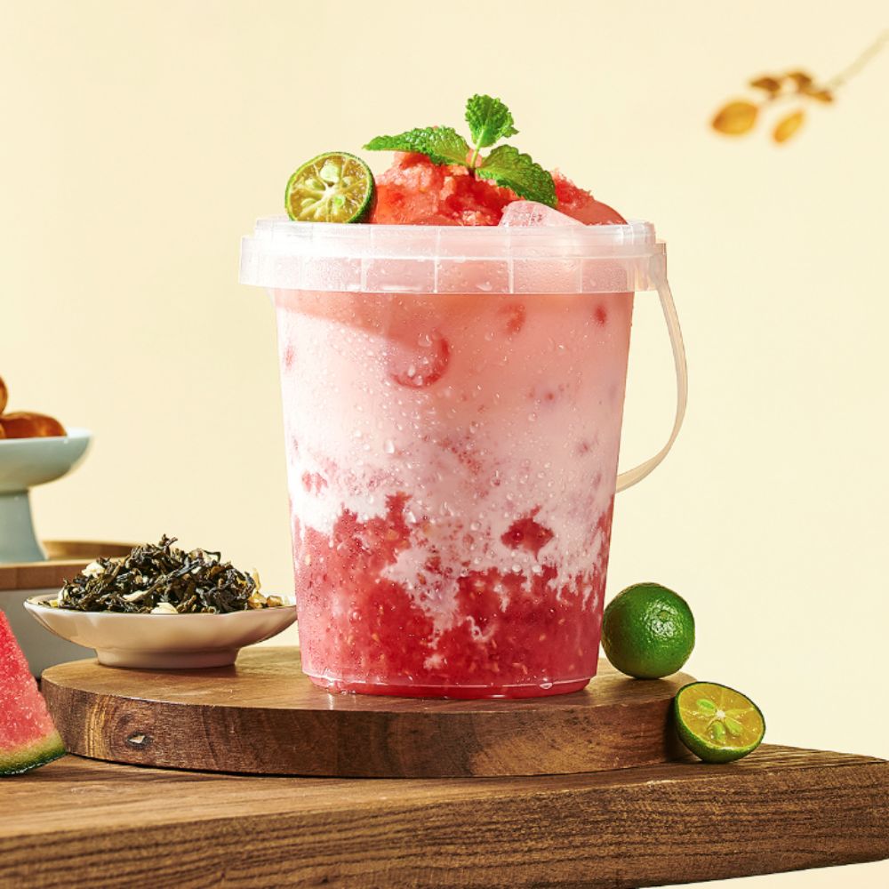10 個 500/750/1000 ミリリットルミルクティー - Food Storage Jars Plastic のレビューと価格