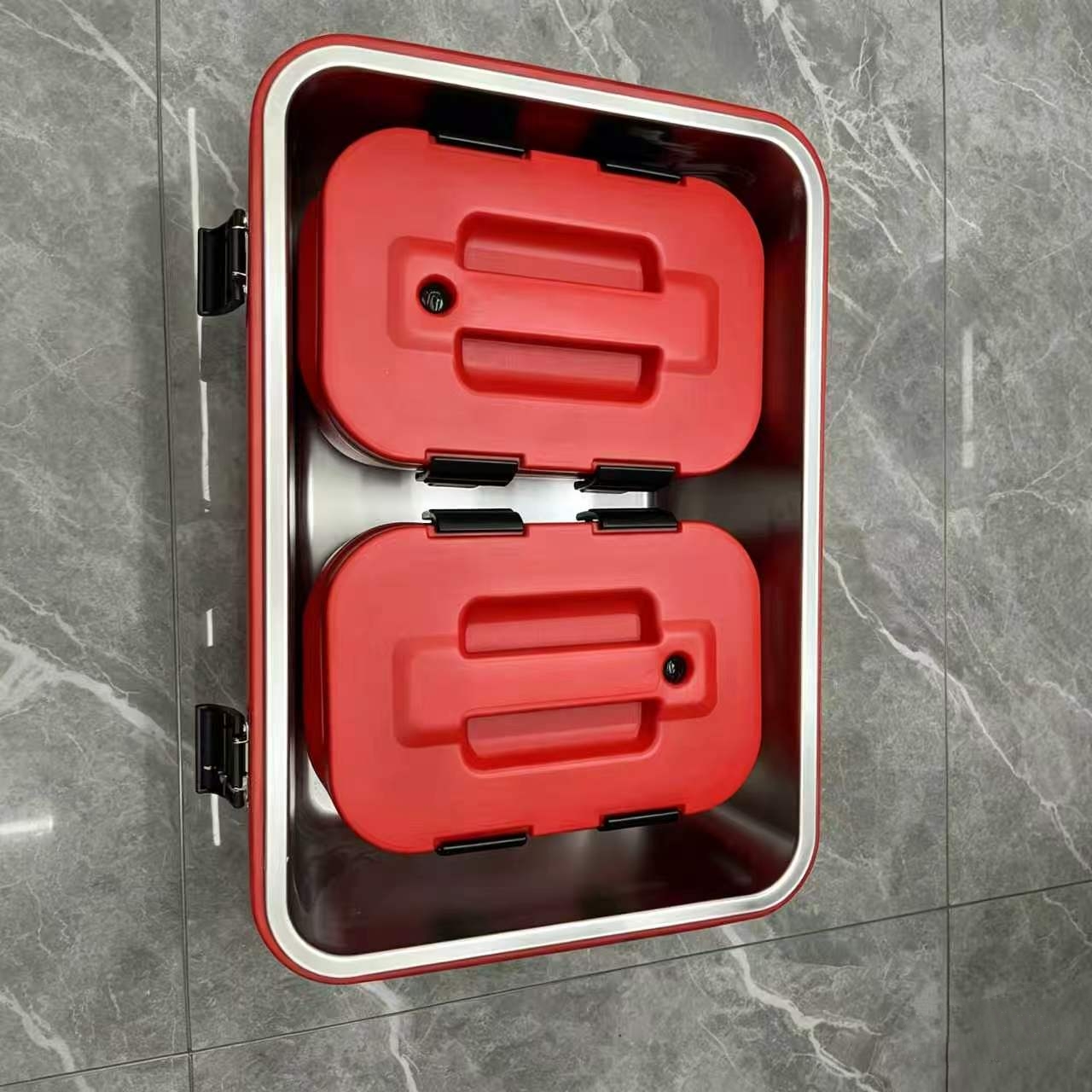 頑丈な10L 20L 30L 40L 長方形食品保存容器4個 - Food Storage To Keep Warm のレビューと価格