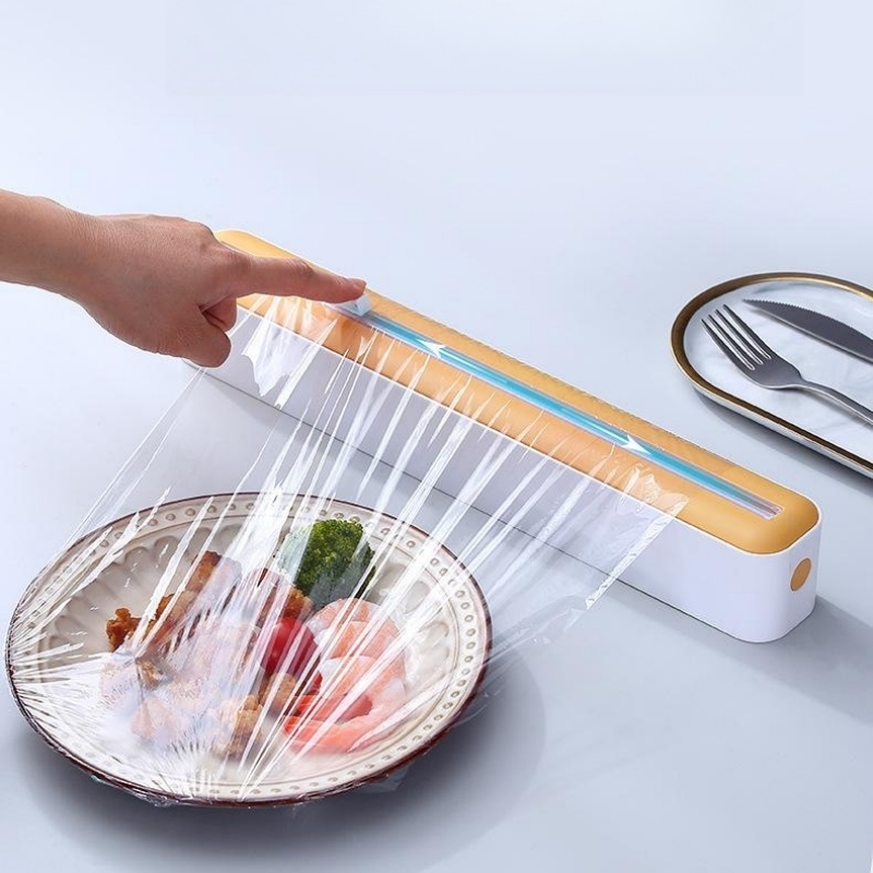 食品プラスチックラップディスペンサー カッター付きホイルホル - Food Storage Aluminum のレビューと価格