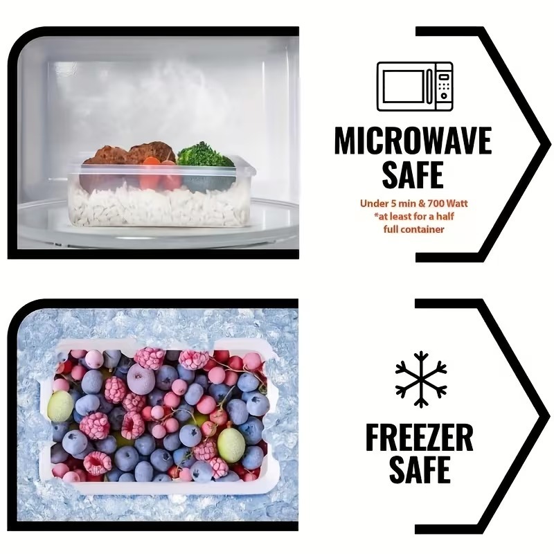 4個セット 透明食品保存容器 スナップ蓋付き、果物、野菜、パ - Food Storage With Colander のレビューと価格