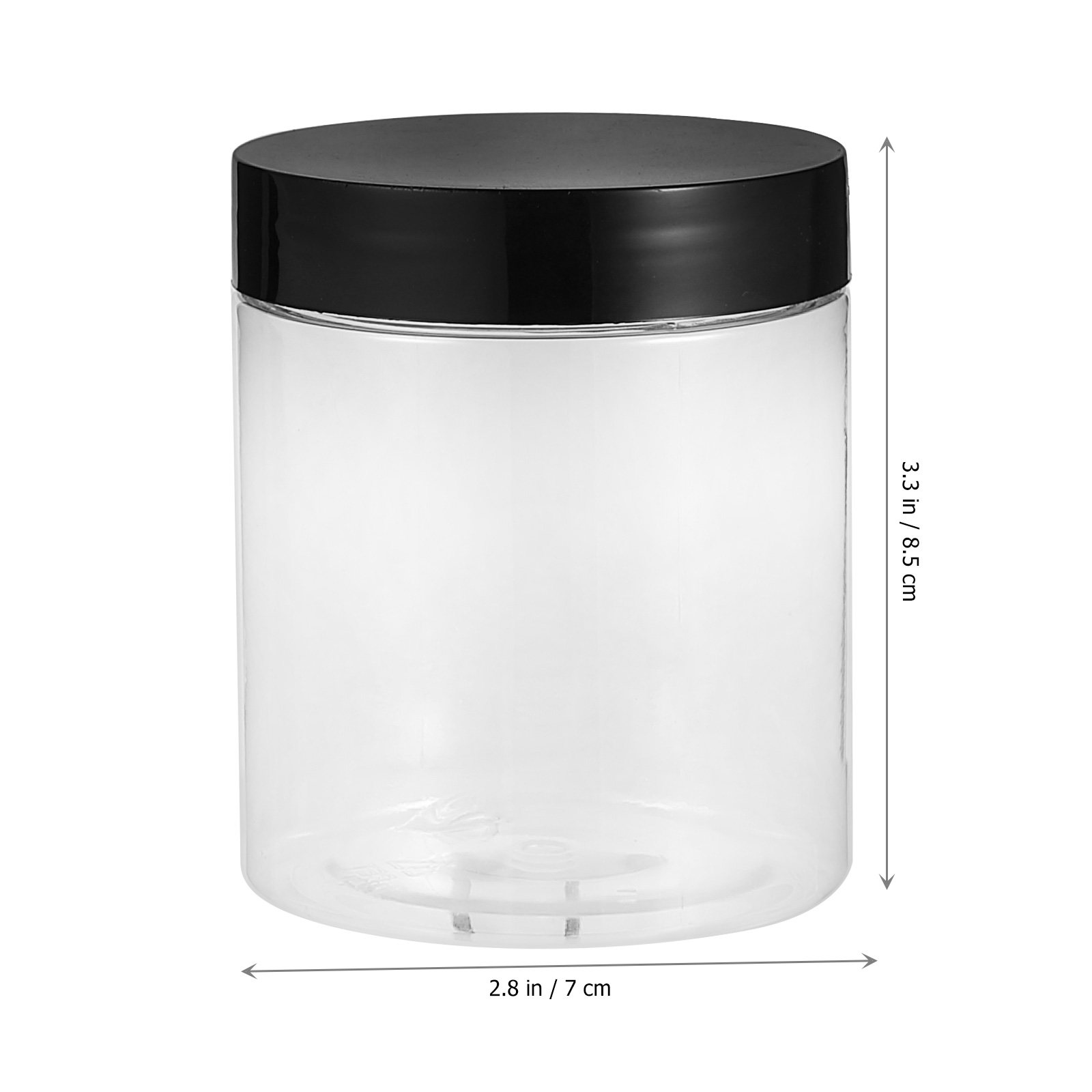 12個入り透明プラスチック保存容器 密閉容器 食品保存オーガ - Food Storage Jars Plastic のレビューと価格