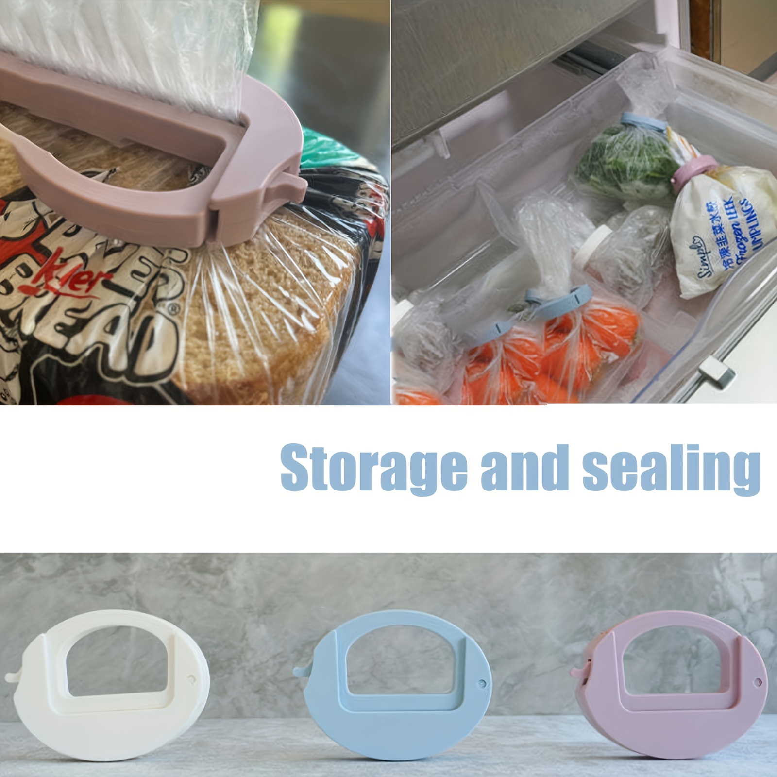 多機能食品密封クリップ 磁気安全クリップ 家庭用防湿プラスチ - Food Storage Food Safety のレビューと価格
