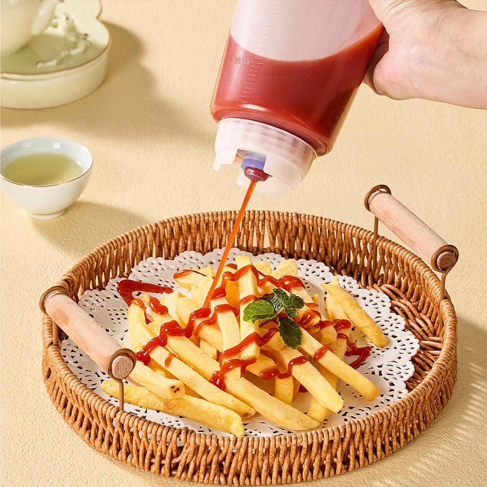 新製品 360/700/1000ml スクイーズソースボトル - Salad Dressing Bottle のレビューと価格