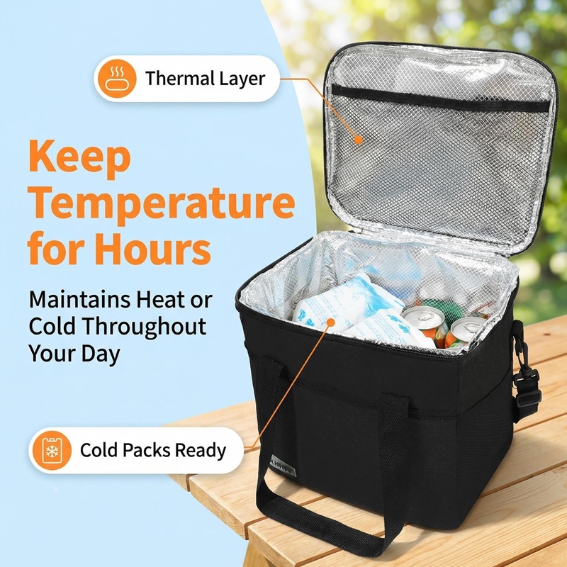 屋外用アイスバッグ保冷バッグピクニックフルーツと飲料用保存バ - Food Storage To Keep Warm のレビューと価格