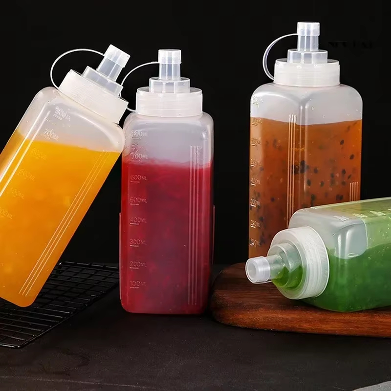 プラスチック製スクイーズソースボトル大口径、ジャム、サラダド - Salad Dressing Bottle のレビューと価格