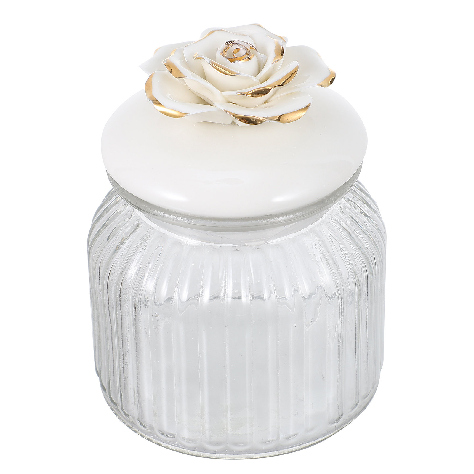 透明ガラス保存容器 セラミック蓋 密閉型 キッチン食品保存容 - Food Storage Jar Glass のレビューと価格