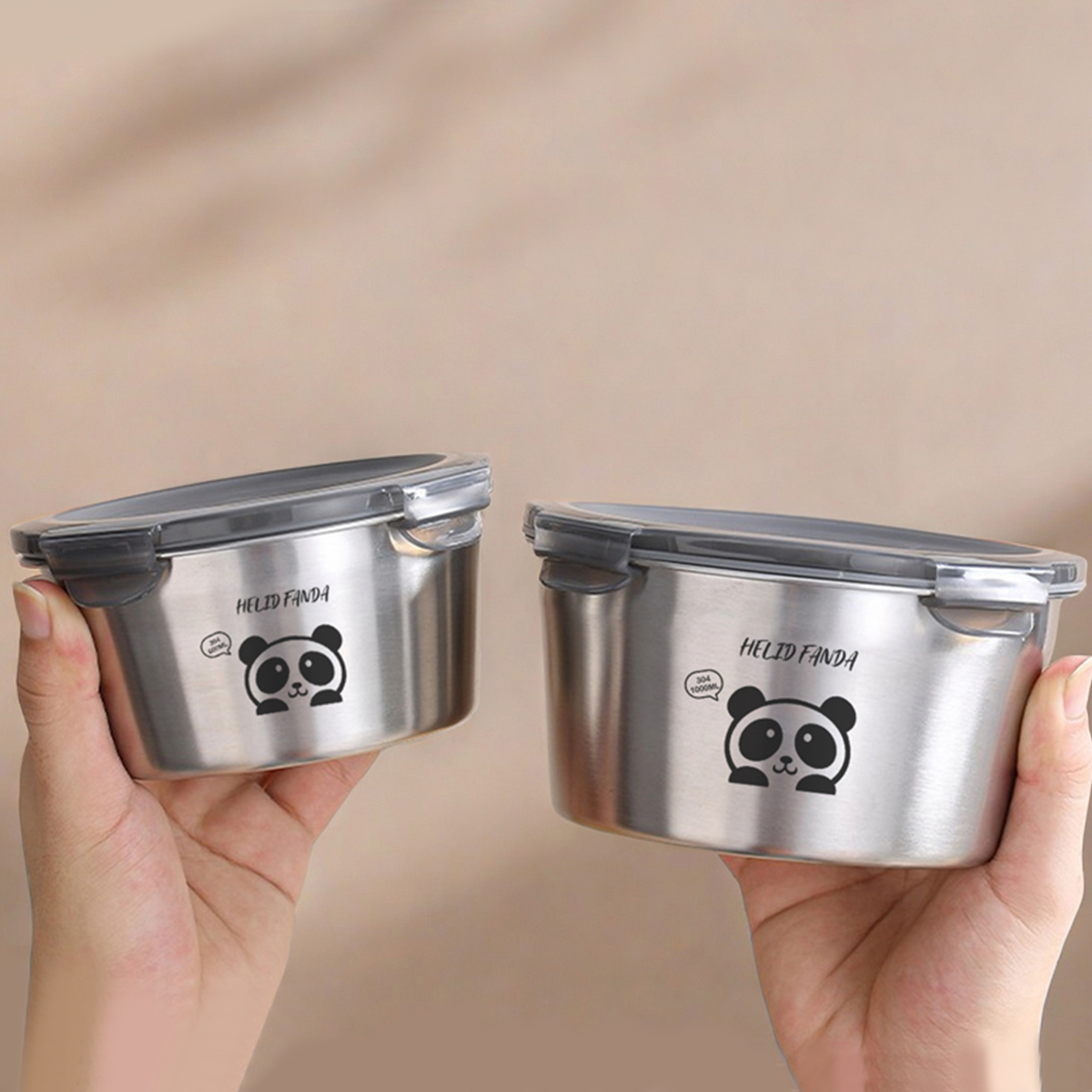 304 ステンレス鋼の鮮度保持ボックス冷蔵庫冷凍肉食品容器果 - Food Storage Frozen のレビューと価格