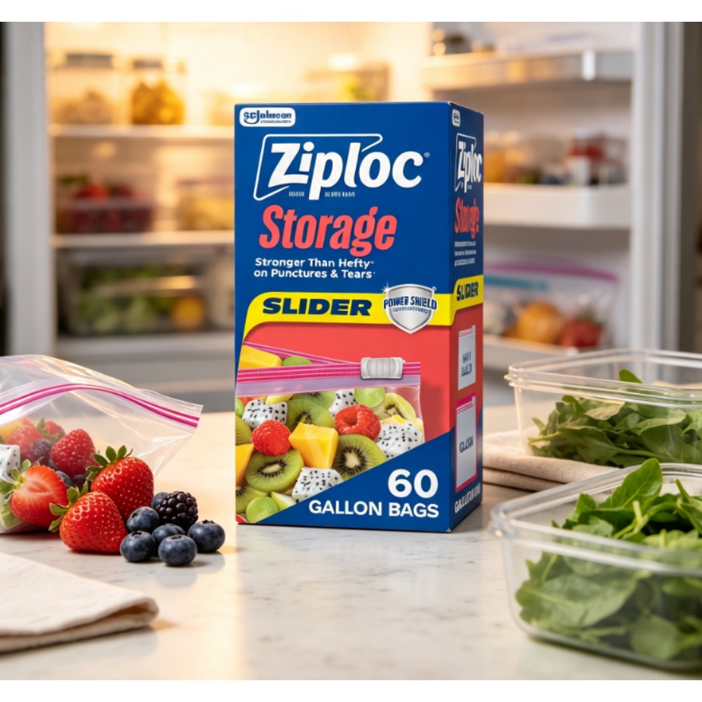ジップロック ®   ブランド食品保存スライダーガロンバッグ - Food Storage Brands のレビューと価格