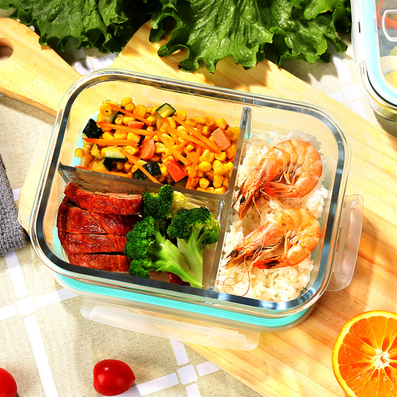 ガラス製鮮度保持容器 高硼珪酸耐熱電子レンジ対応弁当箱 冷蔵 - Food Storage Cabinet のレビューと価格