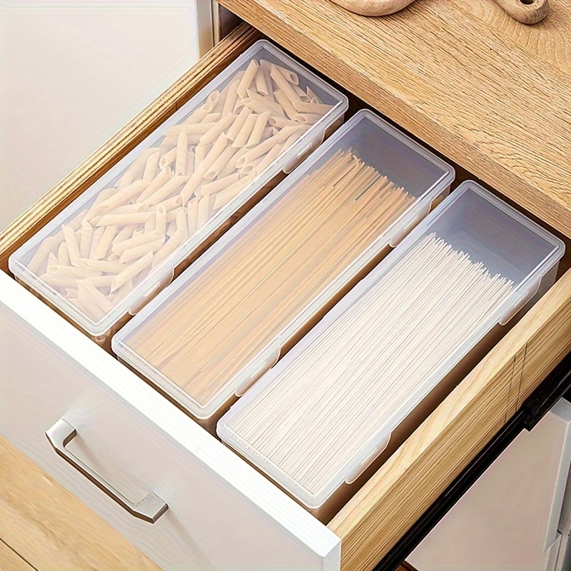 大容量の透明なプラスチック製の冷蔵庫収納ボックス,密閉された - Food Storage Food Safety のレビューと価格