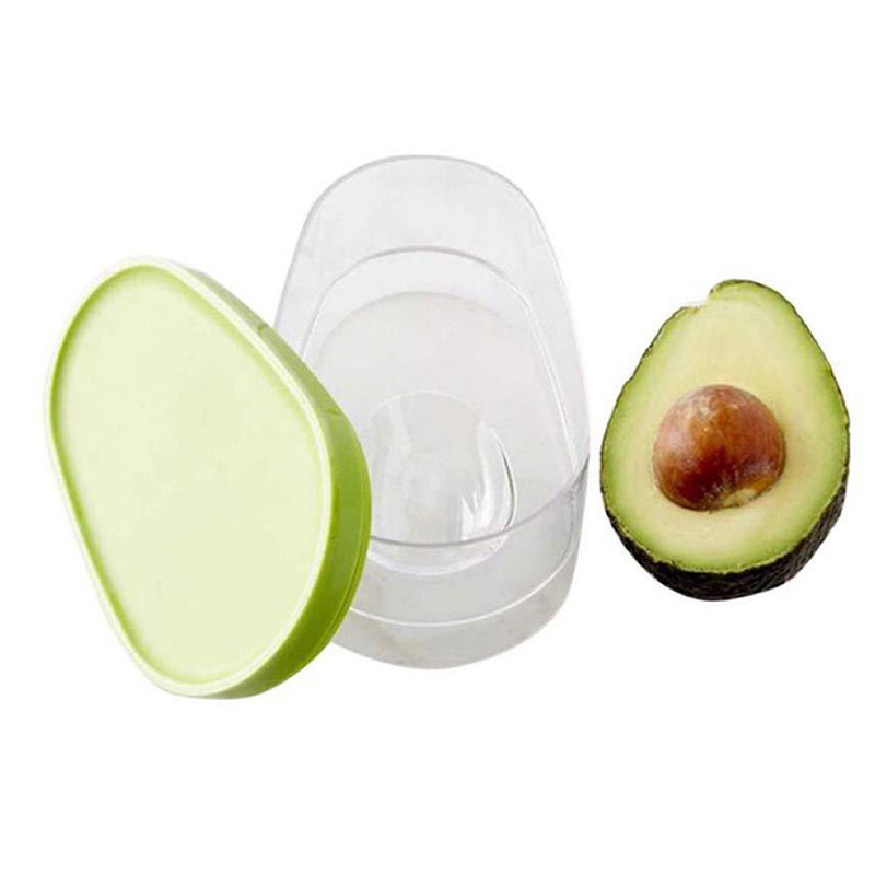 アボカド食品保存ボックス省スペースプラスチックフルーツコンテ - Food Storage Jars Plastic のレビューと価格