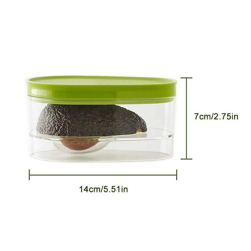 アボカド食品保存ボックス省スペースプラスチックフルーツコンテ - Food Storage Jars Plastic のレビューと価格