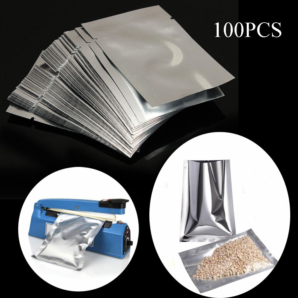 100枚入り 防水食品グレード キッチン用品 真空シーラー保 - Food Storage Aluminum のレビューと価格