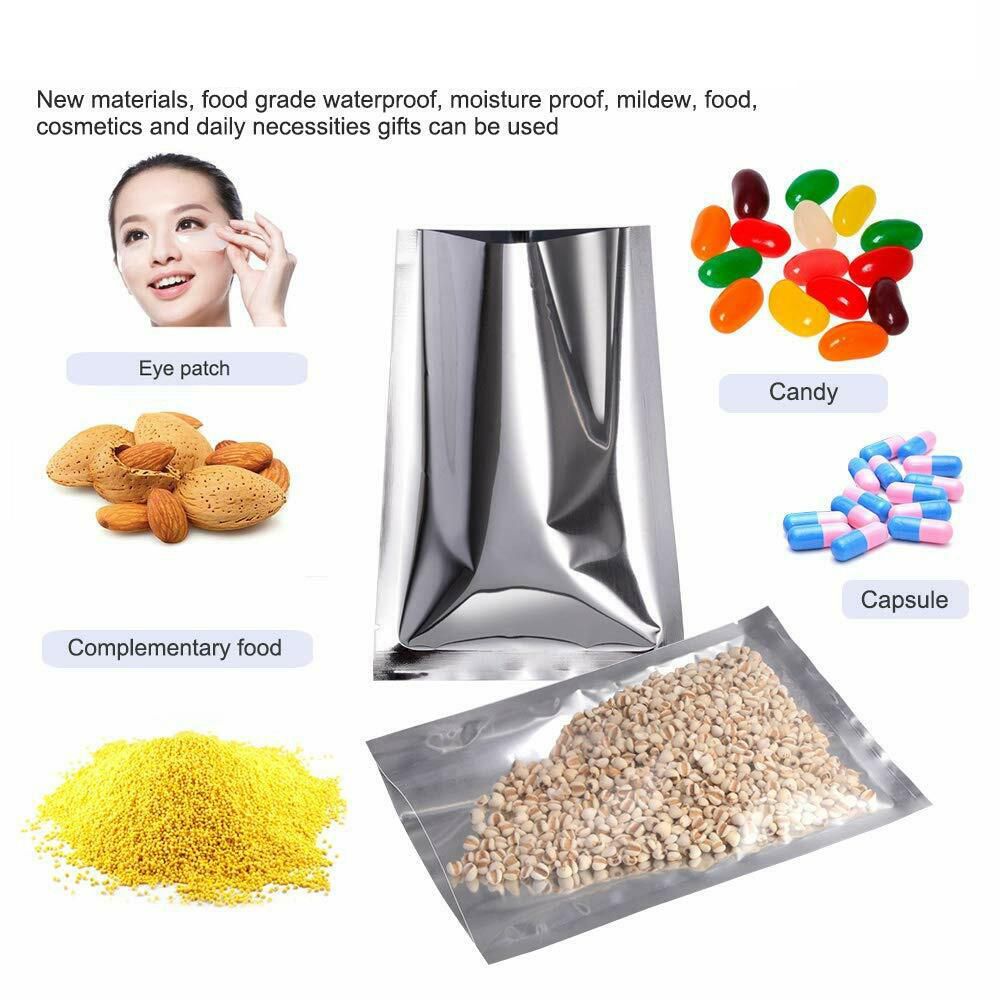100枚入り 防水食品グレード キッチン用品 真空シーラー保 - Food Storage Aluminum のレビューと価格