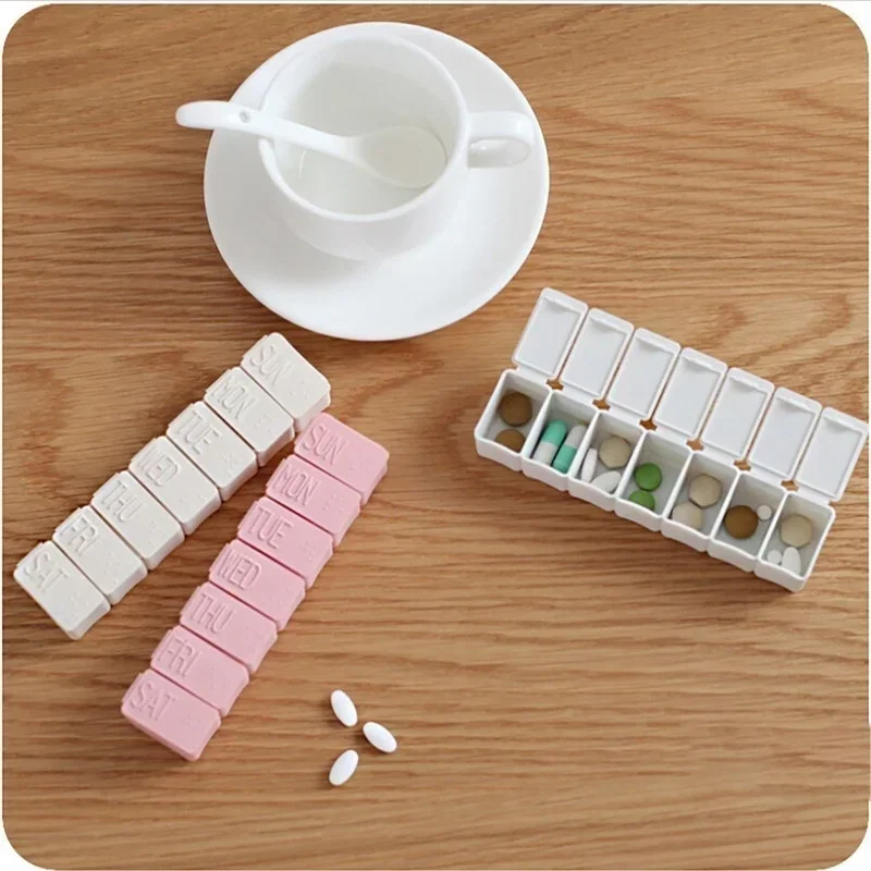 新品 7 日間ウィークリーボックス薬ラック収納オーガナイザー - Food Storage Brands のレビューと価格