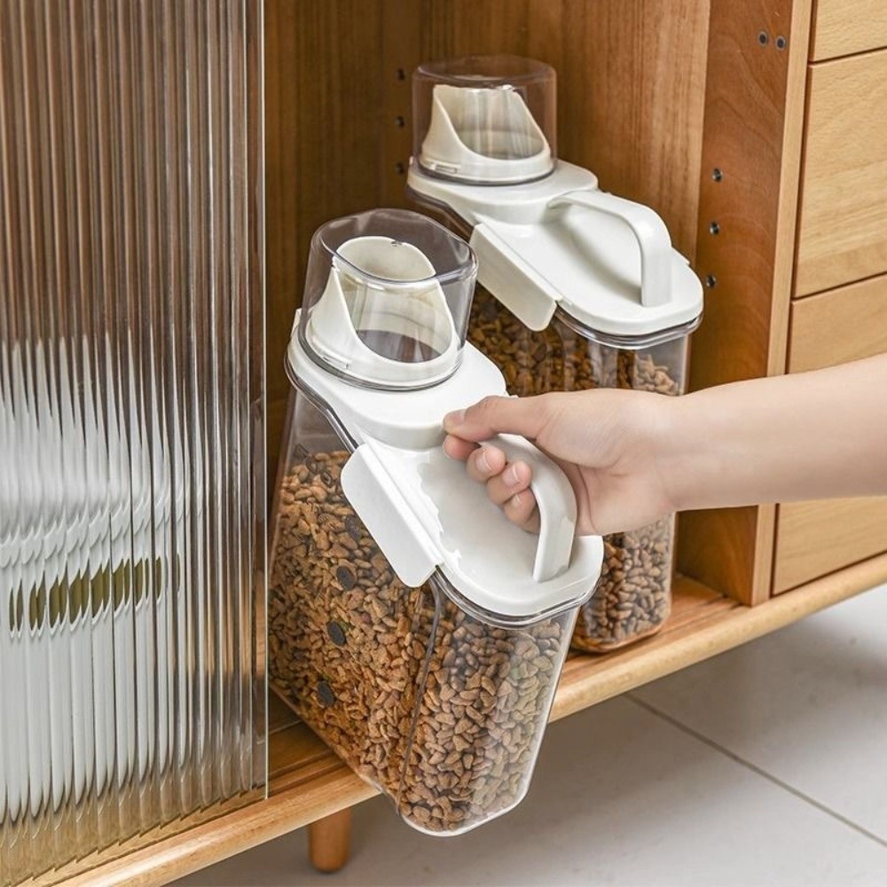 防湿ペットフード保存バケツ 密閉フリーズドライ保存容器 PP - Food Storage Freeze Dried のレビューと価格