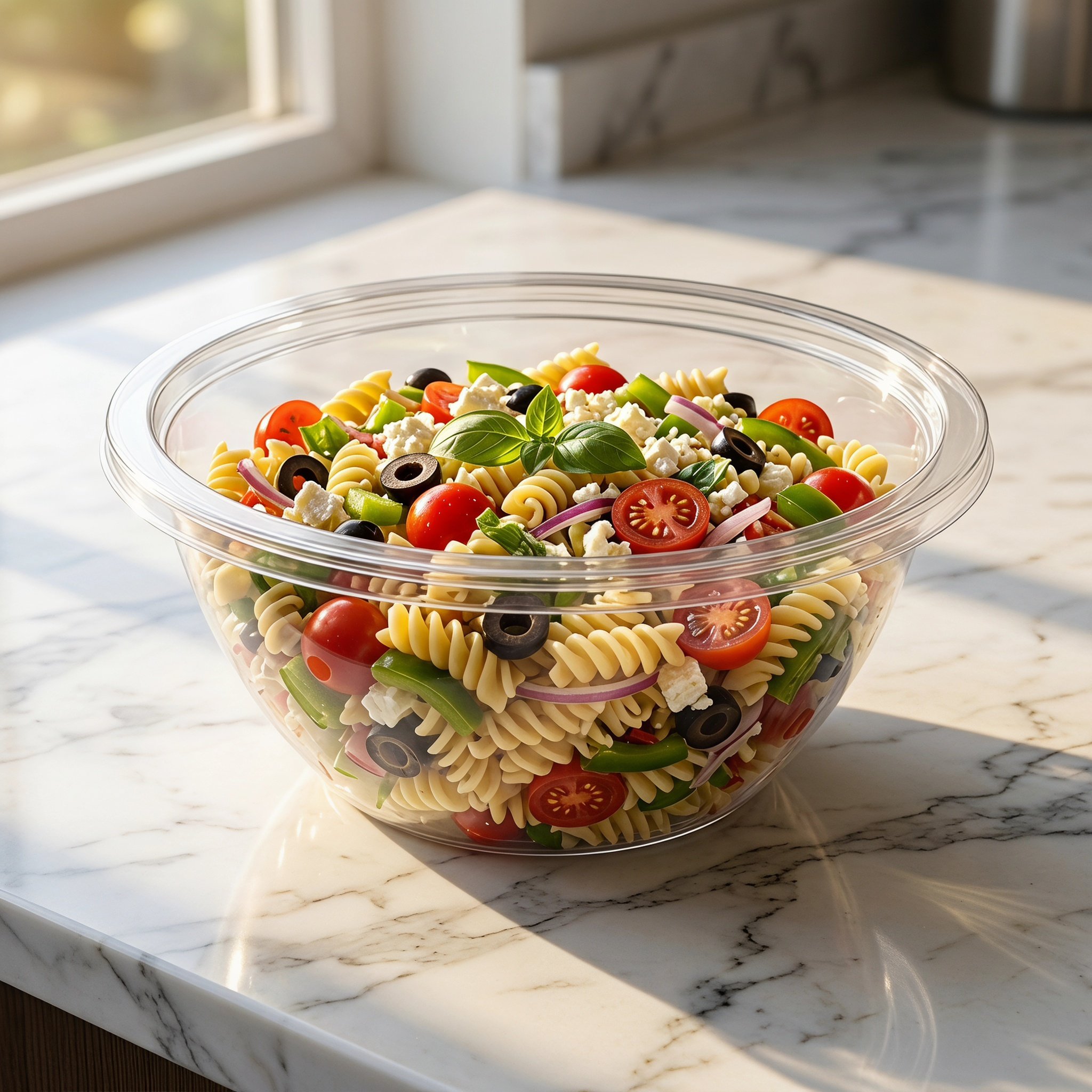 2個セット 透明サラダミキシングボウル プラスチック製ネステ - Food Storage Containers With Lids のレビューと価格