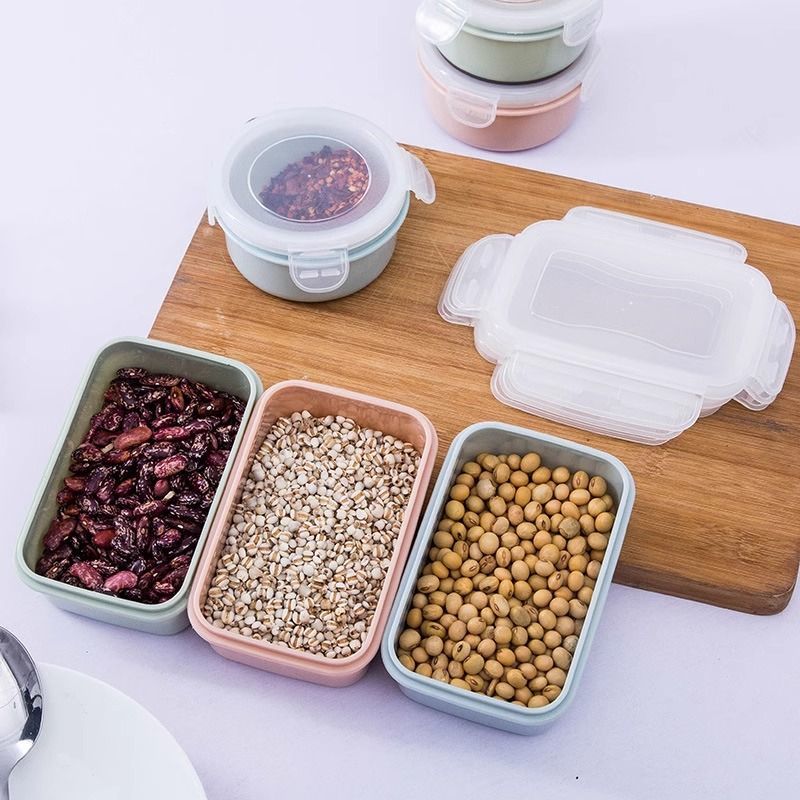 気密食品保存容器 BPAフリー スタッカブル 漏れ防止 ラン - Food Storage Organiser のレビューと価格