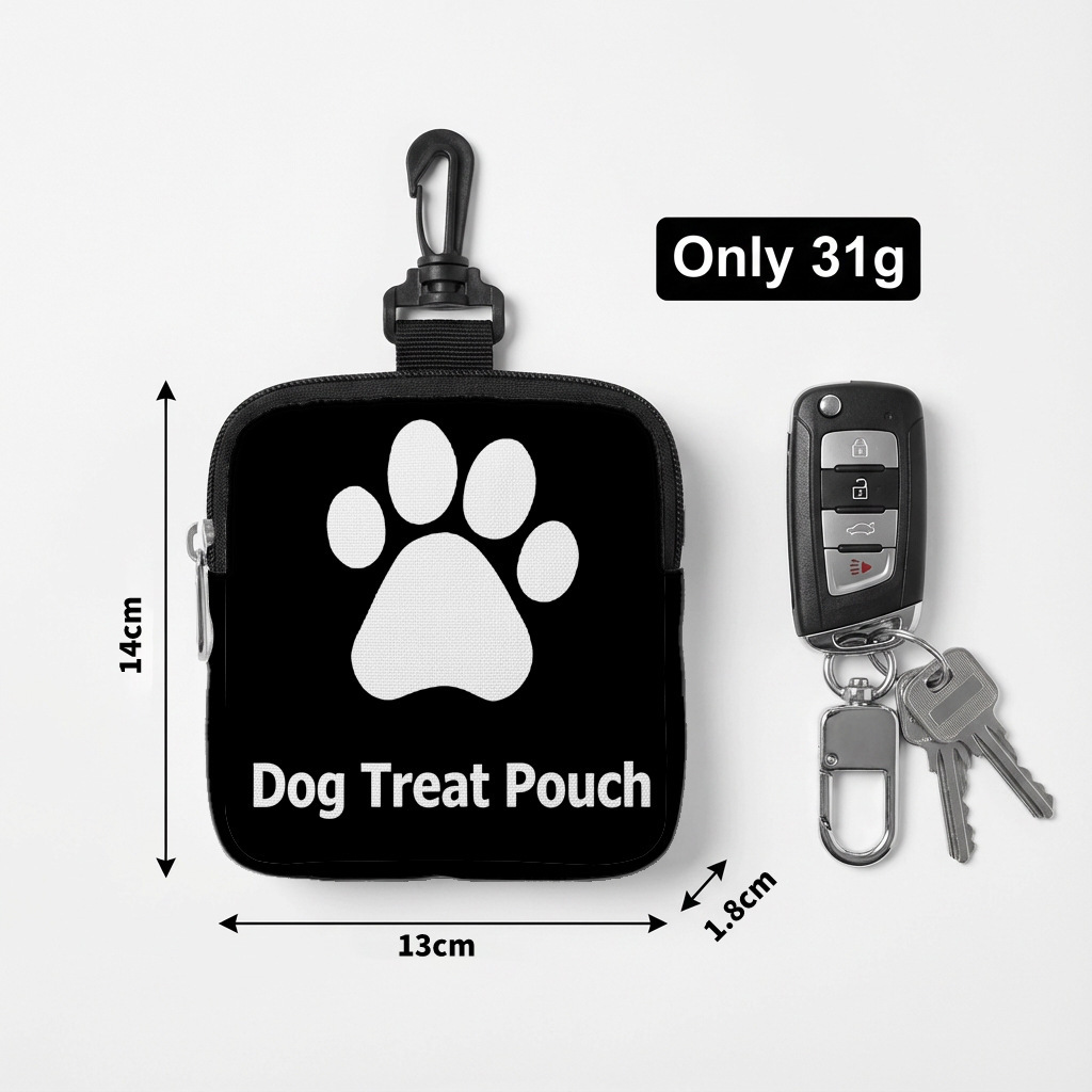 新しい漫画風の猫用フードバッグ、犬の足跡柄のドッグフードバッ - Food Storage Organiser のレビューと価格