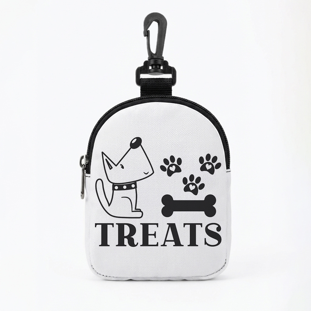 新しい漫画風の猫用フードバッグ、犬の足跡柄のドッグフードバッ - Food Storage Organiser のレビューと価格