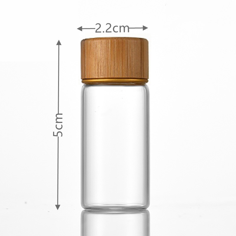 ストレートマウスボトル透明コルクキャップボトルチューブボトル - Food Storage Jars Plastic のレビューと価格